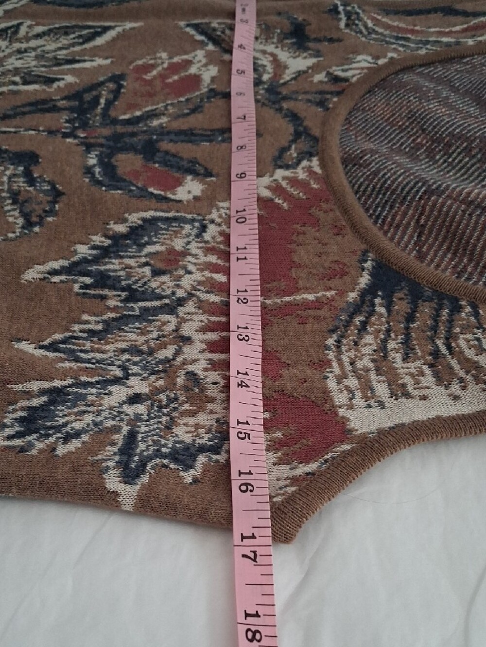 Peruvian Connection Floral Tank Maxi Dress in Tan, Black and Rust - Picture 7 of 9